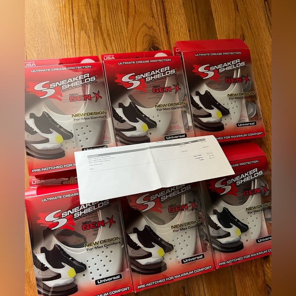 Sneaker Shields good for all men’s sizes